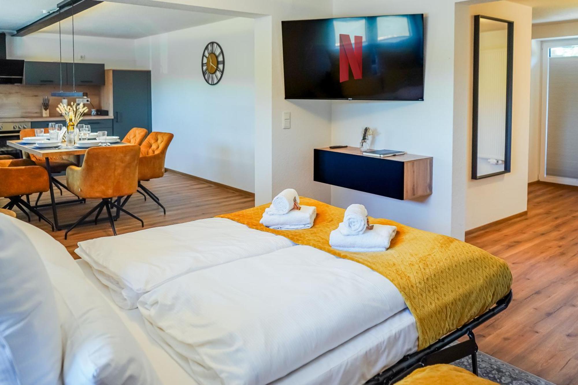 7Seas Boutique Ferienhaus Bostalsee - 2 Apartments Oder Ganzes Haus, Mit Sauna Nohfelden Esterno foto