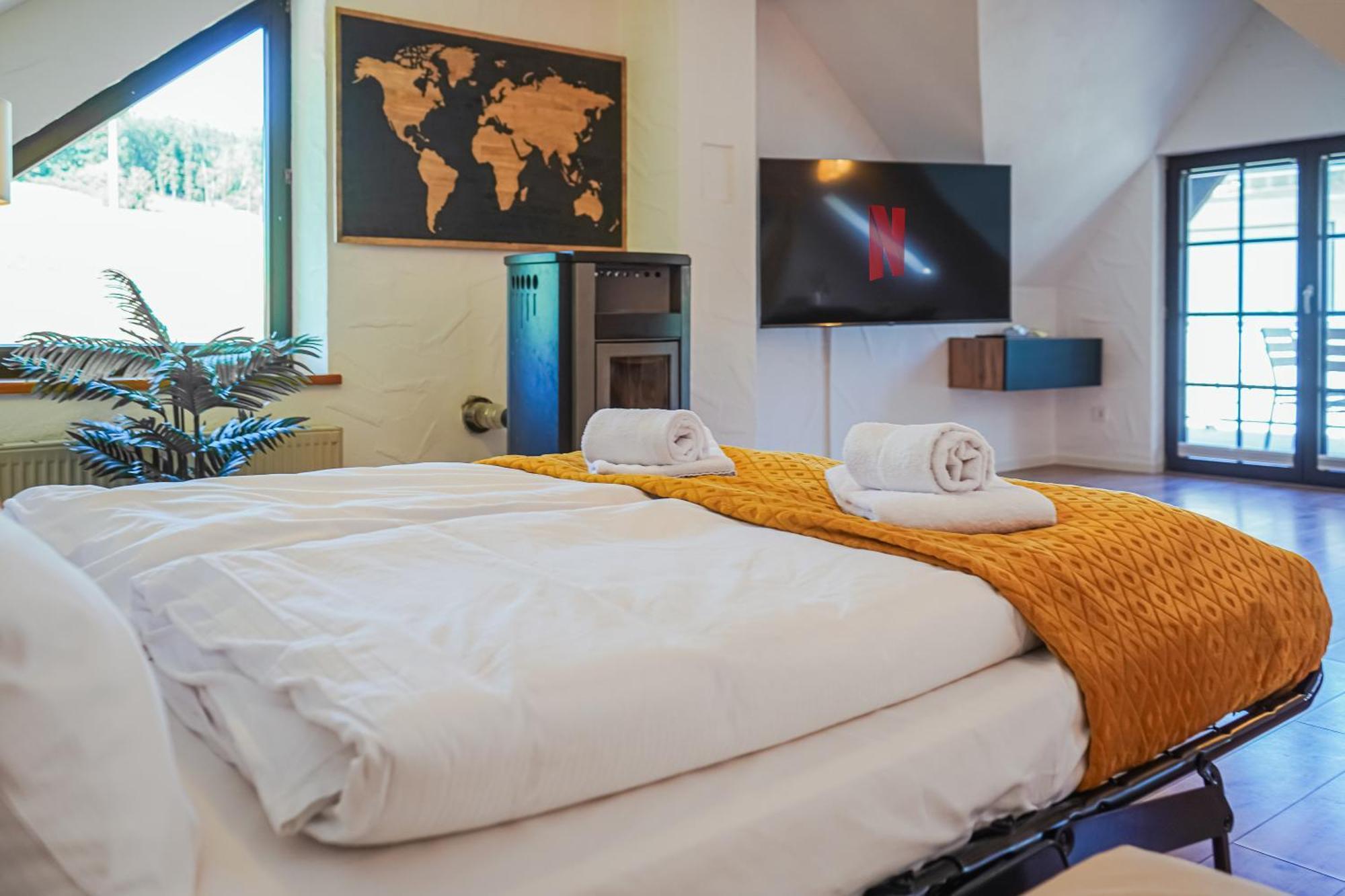 7Seas Boutique Ferienhaus Bostalsee - 2 Apartments Oder Ganzes Haus, Mit Sauna Nohfelden Esterno foto